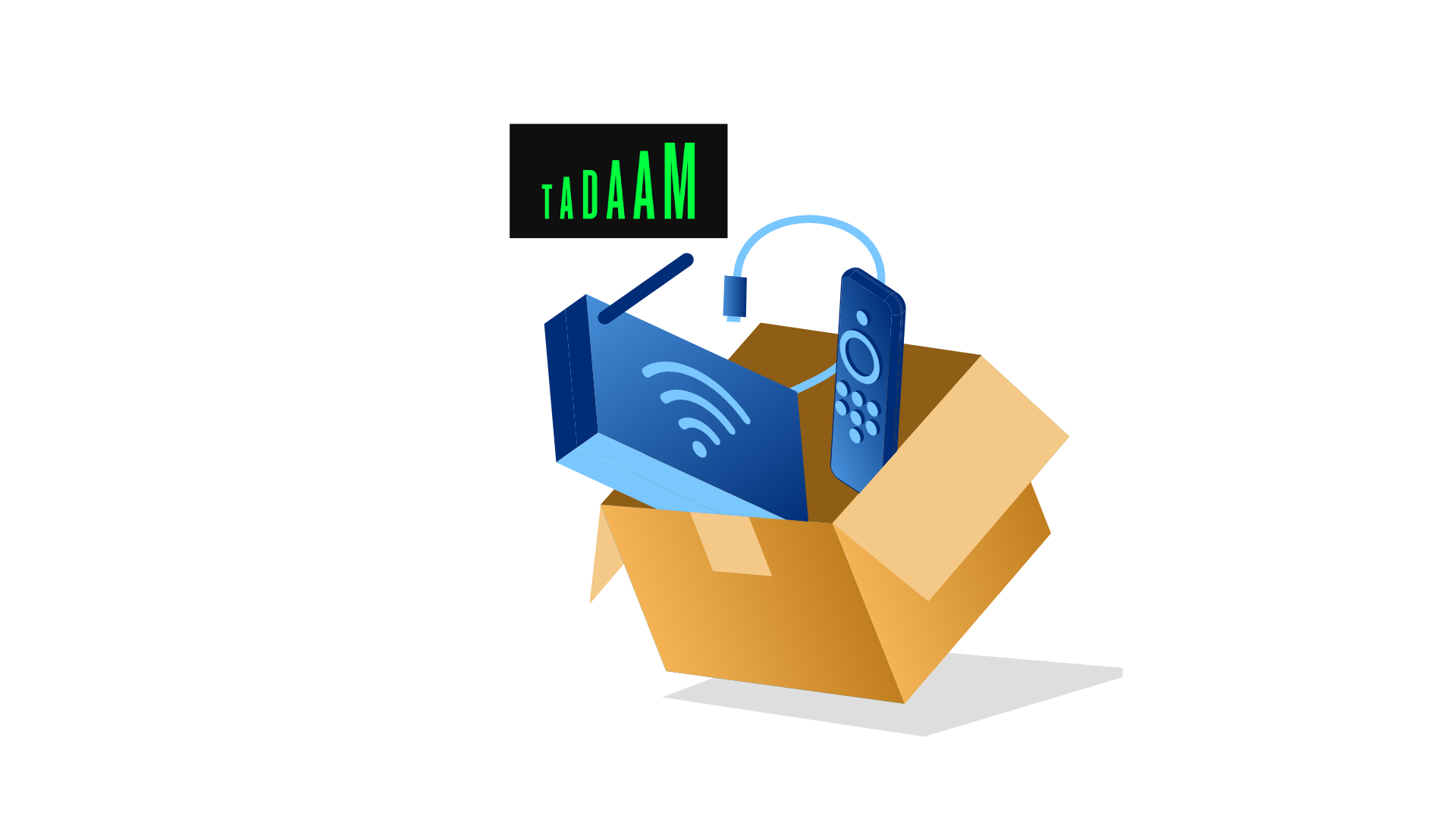 La TV en internet sans-fil de TADAAM - Comment ça fonctionne? - Tadaam